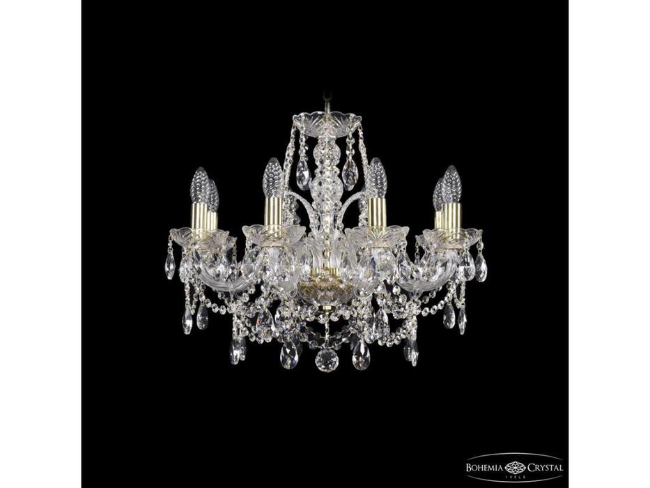 Bohemia Ivele Crystal: 1411/8/195 G: люстра хрустальная (прозрачный)