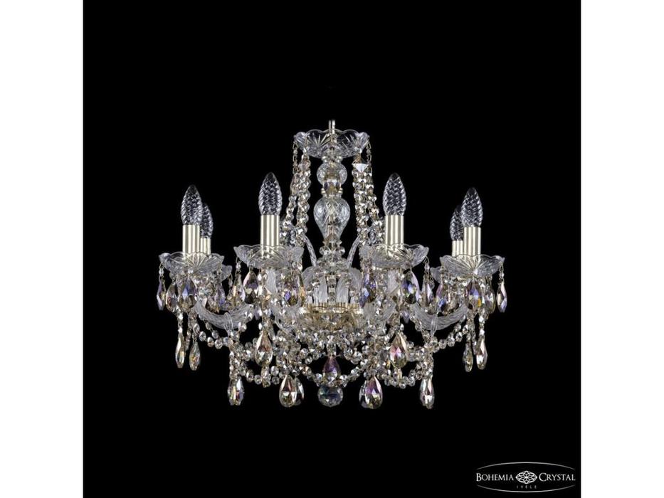 Bohemia Ivele Crystal: 1411/8/195 G R801: люстра хрустальная (прозрачный)