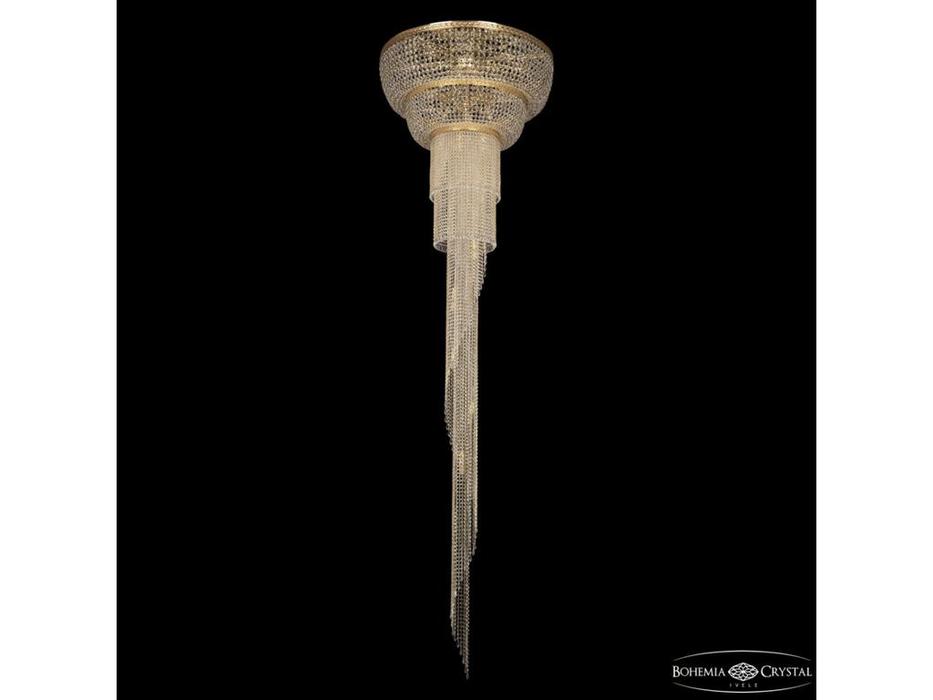 Bohemia Ivele Crystal: 83231/100IV-350 G: люстра хрустальная спираль (прозрачный)