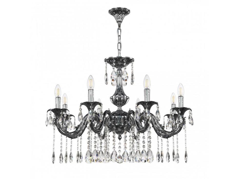 Bohemia Ivele Crystal: AL79101/8/250 A NB: люстра хрустальная (черный)