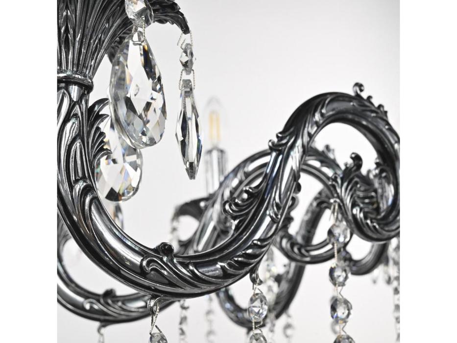 Bohemia Ivele Crystal: AL79101/8/250 A NB: люстра хрустальная (черный)