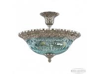 Bohemia Ivele Crystal: 7091P/39/FL Ni Birusa/M-1G: люстра хрустальная (бирюзовый)