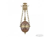 Bohemia Ivele Crystal: 71000P/20 G Shampan/M-1F FA2S Y8: светильник подвесной (бронза)