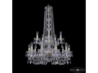 Bohemia Ivele Crystal: 1402/10+5/240/h-90/2d G: люстра хрустальная (прозрачный)