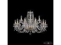 Bohemia Ivele Crystal: 1402/10+5/300 G: люстра хрустальная (прозрачный)