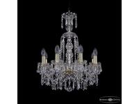 Bohemia Ivele Crystal: 1403/8/160/XL-60 G: люстра хрустальная (прозрачный)