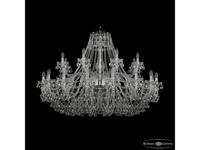 Bohemia Ivele Crystal: 1409/16+8/460 Ni: люстра хрустальная (прозрачный)