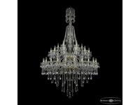 Bohemia Ivele Crystal: 1415/24+12+6/460/XL-213/2d G: люстра хрустальная (прозрачный)