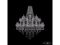 Bohemia Ivele Crystal: 1415/24+12+6/530/2d Ni: люстра хрустальная (прозрачный)