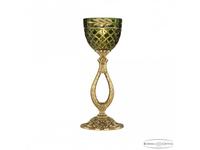 Bohemia Ivele Crystal: 71300L/15 G P1 Amber-Green/H-1J: лампа настольная (золото)