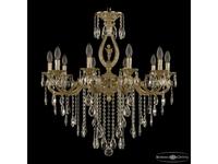 Bohemia Ivele Crystal: 71401/10/250 B G FA10M: люстра хрустальная (прозрачный)