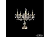 Bohemia Ivele Crystal: 1402L/5/141-39 G: лампа настольная (прозрачный)