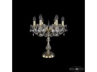 Bohemia Ivele Crystal: 1402L/6/141-47 G: лампа настольная (прозрачный)