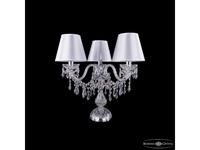 Bohemia Ivele Crystal: 1403L/3/141-39 Ni SH21-160: лампа настольная (светлый)