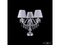 Bohemia Ivele Crystal: 1403L/3/141-39 Ni SH6-160: лампа настольная (светлый)