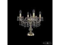 Bohemia Ivele Crystal: 1403L/4/141-39 G: лампа настольная (прозрачный)