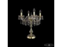 Bohemia Ivele Crystal: 1403L/4/141-47 G: лампа настольная (прозрачный)