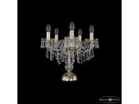 Bohemia Ivele Crystal: 1403L/5/141-39 G: лампа настольная (прозрачный)