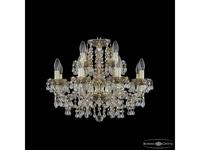 Bohemia Ivele Crystal: 1410/8+4/195 G V0300 M801: люстра хрустальная (прозрачный)