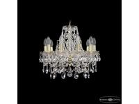 Bohemia Ivele Crystal: 1411/10/141 G: люстра хрустальная (прозрачный)