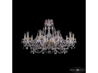 Bohemia Ivele Crystal: 1411/10/360 G: люстра хрустальная (прозрачный)