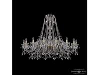 Bohemia Ivele Crystal: 1411/16/460 G: люстра хрустальная (прозрачный)