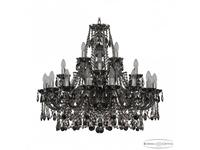 Bohemia Ivele Crystal: 411/16+4+4/300 Ni M731: люстра хрустальная (прозрачный)
