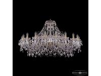 Bohemia Ivele Crystal: 1411/20/460 G: люстра хрустальная (прозрачный)