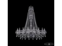 Bohemia Ivele Crystal: 1411/20/460/XL-154 Ni: люстра хрустальная (прозрачный)