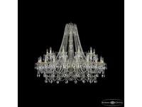 Bohemia Ivele Crystal: 1411/20+10/400 G: люстра хрустальная (прозрачный)