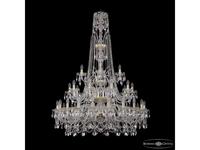 Bohemia Ivele Crystal: 1411/20+10+5/400/XL-155/3d G: люстра хрустальная (прозрачный)