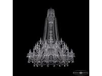 Bohemia Ivele Crystal: 1411/20+10+5/460/XL-175/2d Ni: люстра хрустальная (прозрачный)