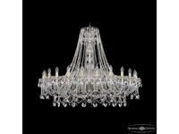 Bohemia Ivele Crystal: 1411/24/460 G: люстра хрустальная (прозрачный)