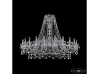 Bohemia Ivele Crystal: 1411/24/530 Ni: люстра хрустальная (прозрачный)