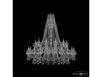 Bohemia Ivele Crystal: 1411/24+12/530/XL-152 G: люстра хрустальная (прозрачный)