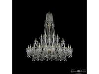 Bohemia Ivele Crystal: 1411/24+6+6/530/XL-165 G: люстра хрустальная (прозрачный)