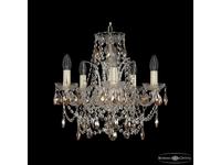 Bohemia Ivele Crystal: 1411/5/141 G K721: люстра хрустальная (прозрачный)