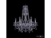 Bohemia Ivele Crystal: 1411/6/195/XL-63 Ni: люстра хрустальная (прозрачный)