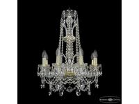 Bohemia Ivele Crystal: 1411/8/160/XL-65 G: люстра хрустальная (прозрачный)