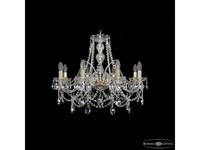 Bohemia Ivele Crystal: 1411/8/240 G: люстра хрустальная (прозрачный)